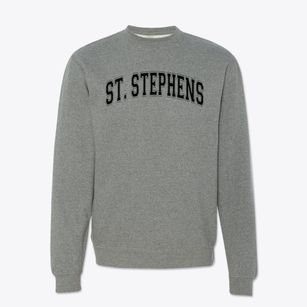 Saint Stephens Episcopal School Varsity Arch Crewneck Sweatshirt