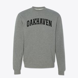 Oakhaven High School Varsity Arch Crewneck Sweatshirt