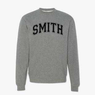 Smith County Vocational Center Varsity Arch Crewneck Sweatshirt