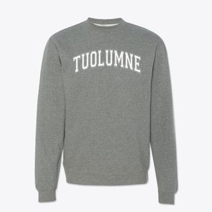 Tuolumne Elementary School Varsity Arch Crewneck Sweatshirt