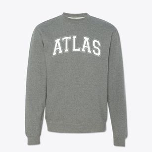 Atlas Preparatory School Varsity Arch Crewneck Sweatshirt