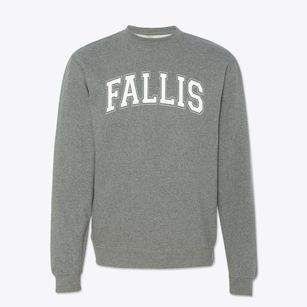 Fallis Elementary School Varsity Arch Crewneck Sweatshirt
