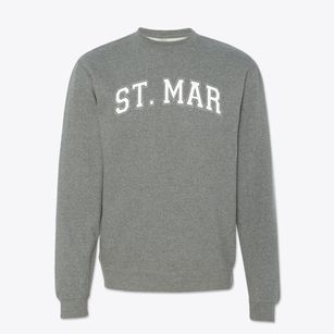 Saint Mark The Evangelist Varsity Arch Crewneck Sweatshirt