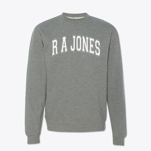 R A Jones Middle School Varsity Arch Crewneck Sweatshirt