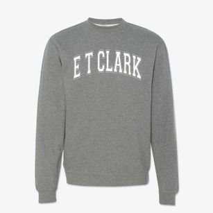 E T Clark Academy Varsity Arch Crewneck Sweatshirt