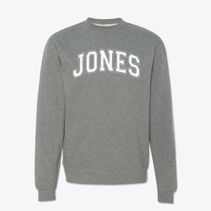Jones Senior High School Varsity Arch Crewneck Sweatshirt