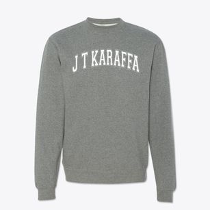 J T Karaffa Middle School Varsity Arch Crewneck Sweatshirt