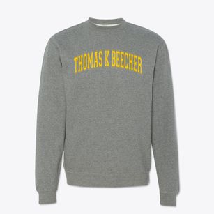 Thomas K Beecher Elementary School Varsity Arch Crewneck Sweatshirt