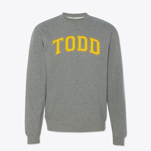 Todd Elementary School Varsity Arch Crewneck Sweatshirt
