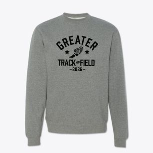 Greater New Hope Christian Academy Track and Field Crewneck Sweatshirt