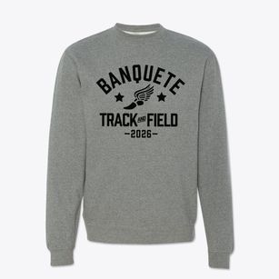 Banquete Intermediate School Track and Field Crewneck Sweatshirt