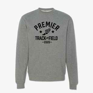 Premier High School Of Granbury Track and Field Crewneck Sweatshirt