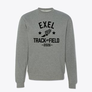 Exel Homeschool Track and Field Crewneck Sweatshirt