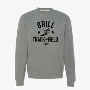 Brill Elementary School Track and Field Crewneck Sweatshirt