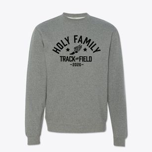 Holy Family Parish Track and Field Crewneck Sweatshirt