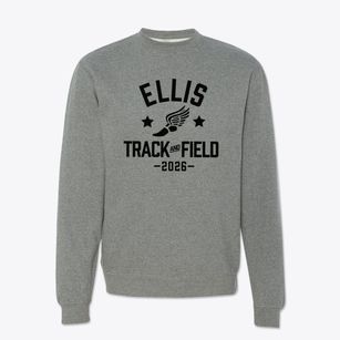Ellis Elementary School Track and Field Crewneck Sweatshirt