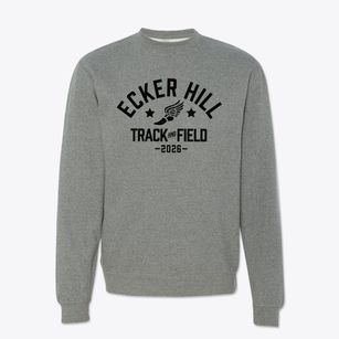 Ecker Hill Middle School Track and Field Crewneck Sweatshirt