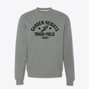 Garden Heights Elementary School Track and Field Crewneck Sweatshirt