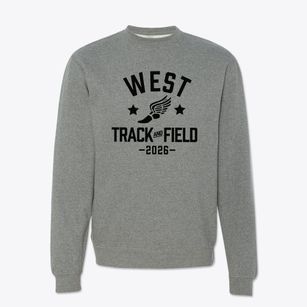 West High School Track and Field Crewneck Sweatshirt