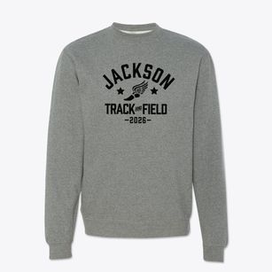 Jackson Elementary School Track and Field Crewneck Sweatshirt