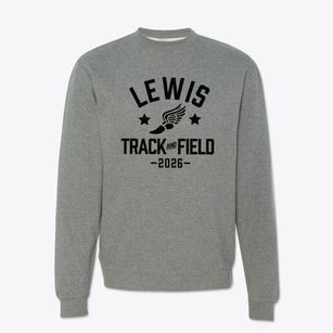 Lewis Middle School Track and Field Crewneck Sweatshirt