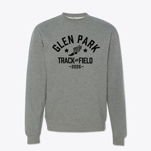 Glen Park Elementary School Track and Field Crewneck Sweatshirt