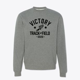 Victory Christian Academy Track and Field Crewneck Sweatshirt