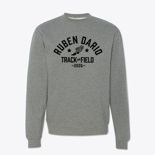 Ruben Dario Middle School Track and Field Crewneck Sweatshirt
