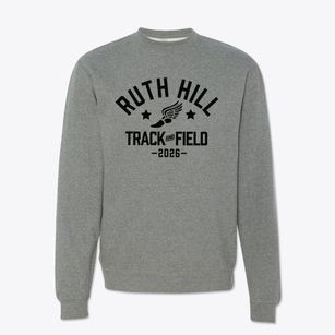 Ruth Hill Elementary School Track and Field Crewneck Sweatshirt