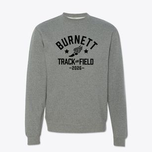 Burnett Elementary School Track and Field Crewneck Sweatshirt