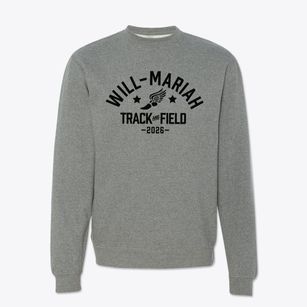 Will-mariah Christian School Track and Field Crewneck Sweatshirt