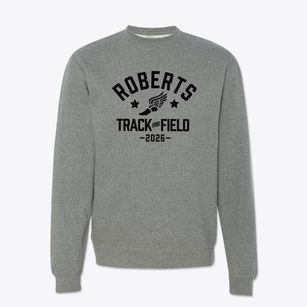 Roberts Middle School Track and Field Crewneck Sweatshirt