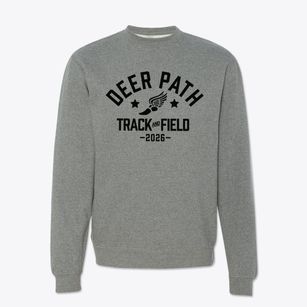 Deer Path Middle Track and Field Crewneck Sweatshirt