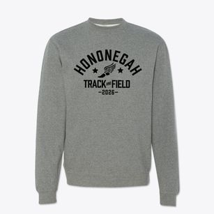 Hononegah High School Track and Field Crewneck Sweatshirt