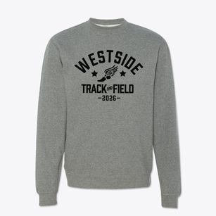 Westside Catholic Intermediate School Track and Field Crewneck Sweatshirt