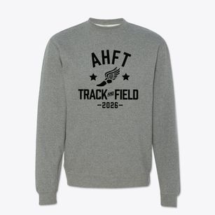 Ahft Elementary School Track and Field Crewneck Sweatshirt