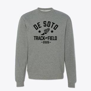 De Soto Preschool & Kindergarten Track and Field Crewneck Sweatshirt