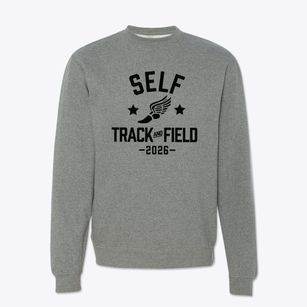 Self Development Charter School Track and Field Crewneck Sweatshirt