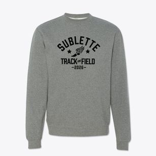 Sublette Middle School Track and Field Crewneck Sweatshirt