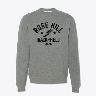 Rose Hill Christian School Track and Field Crewneck Sweatshirt