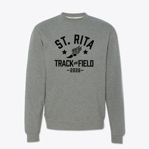 Saint Rita School Track and Field Crewneck Sweatshirt