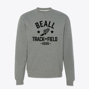 Beall High School Track and Field Crewneck Sweatshirt