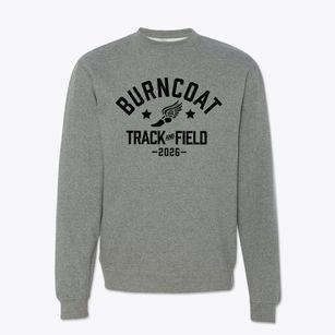 Burncoat Middle School Track and Field Crewneck Sweatshirt