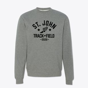 Saint John The Evangelist School Track and Field Crewneck Sweatshirt