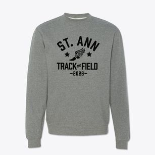St. Ann Parish Track and Field Crewneck Sweatshirt