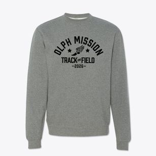 Olph Mission Grammar School Track and Field Crewneck Sweatshirt