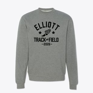 Elliott Elementary School Track and Field Crewneck Sweatshirt
