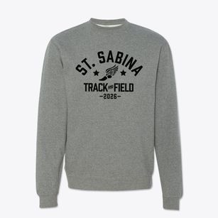 Saint Sabina School Track and Field Crewneck Sweatshirt