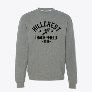 Hillcrest Elementary School Track and Field Crewneck Sweatshirt