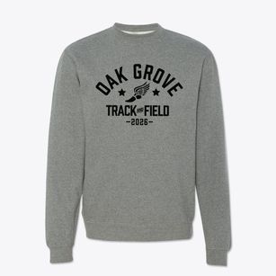 Oak Grove Classical Academy Track and Field Crewneck Sweatshirt